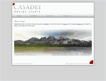 Tablet Screenshot of casadeidesign.com